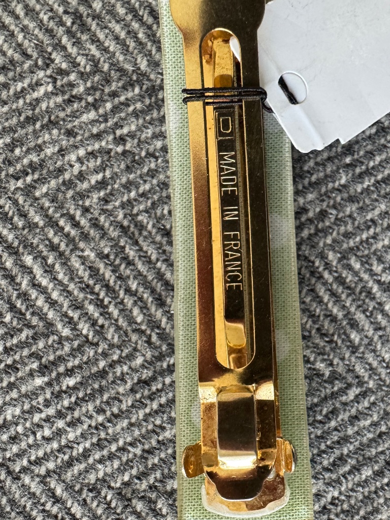 Nwt, France Luxe Rectangle Barrette With The Best French Clip — image 5 of 5